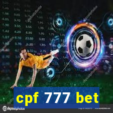 cpf 777 bet